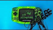 Fallout Pip-Boy 4000 GBA | Backlight Nintendo Game Boy Advance