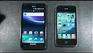 Samsung Infuse 4G vs Apple iPhone 4 "AT&T Face Off"