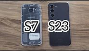 Samsung Galaxy S7 vs Samsung Galaxy S23