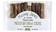 Matatabi Chew Sticks - An All Natural Silvervine Cat Toy and Cat Treat - Catnip Alternative