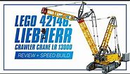 LEGO 42146: Liebherr Crawler Crane LR 13000 - HANDS-ON REVIEW