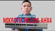 Review & Setup Basic Mikrotik RB1100 AHX4