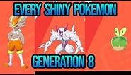 EVERY SHINY POKEMON GENERATION 8 GALAR - Pokemon Sword and Shield