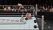 WWE 2K16 - Emma Vs Summer Rae - Ladder Match