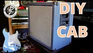 Guitar cabinet build - DIY Guitar Cab