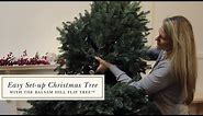 Easy Set-up Christmas Tree with the Balsam Hill Flip Tree™