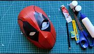 How to Make DEADPOOL Mask easy | Mask Making #deadpool