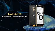 Android 10 Review on Ulefone Armor X7