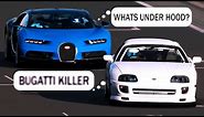 Supra vs Bugatti meme when Bugatti chiron challenges Supra Mk4