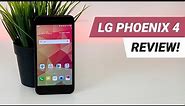 LG Phoenix 4 - Complete Review!