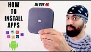 How to Install (Side-load) Apps on Mi Box 4K - Step by Step by Tech Singh