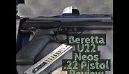 Beretta U22 Neos .22LR Pistol overview and review.