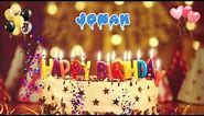 JONAH Happy Birthday Song – Happy Birthday to You