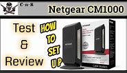 Netgear CM1000 Modem Review How To Hook Up