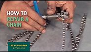 How to repair a chain