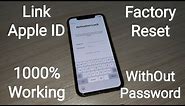 Unlock iCloud Any iPhone iOS!! Remove Activation Lock Forgotten Apple ID & Password (Factory Reset)