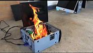 Dell Computer Fire / Explosion - FULL VERSION