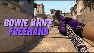 ★ Bowie Knife Freehand | CSGO Knife Showcase