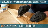 Creating a Smooth Wood Finish with Grain Filler | Rockler Skill Builders
