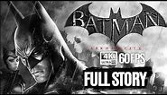 BATMAN: ARKHAM CITY All Cutscenes (Full Game Movie) 4K 60FPS Ultra HD