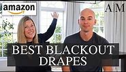 BEST LINEN BLACKOUT DRAPES on Amazon - Affordable Curtains that Look EXPENSIVE