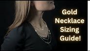 Comparing 18, 20, 22 & 24 Inch Necklace Sizes | Fine Jewelry Sizing Guide