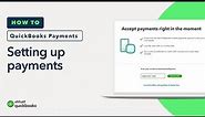 How to set up QuickBooks Payments