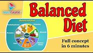 Balanced Diet | Class 6 Science Chapter 2 Components of food | CBSE - LearnFatafat