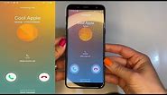 Samsung Galaxy J6 (2018) Black (SM-J600F) Incoming call & screen video