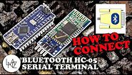 BLUETOOTH SERIAL TERMINAL - CONNECTION #ArduinoSessions
