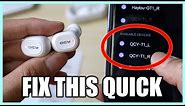 FIX TWS Earbuds That CAN'T PAIR - Re-Pair Factory Reset Guide for QCY QS1, QS2, JLab, KZ and more!