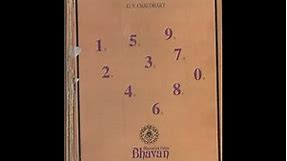 Vedic Numerology of G,V. Chaudhary The tables. Part one