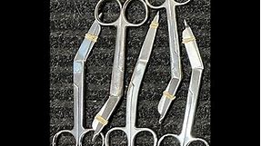 Sharpening Bandage Scissors with Twice As Sharp