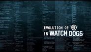 Evolution of Ubisoft logo in Watch Dogs games (Continuosly)