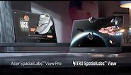 Acer SpatialLabs™ View Stereoscopic 3D Display Series | Acer