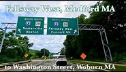 Fellsway West, Medford MA to Washington Street, Woburn MA