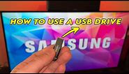 How to Use a USB Drive on Your Samsung Smart TV