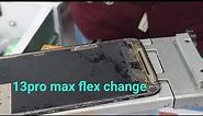 13 pro max blank display repair | IPHONE 13 PRO MAX FLEX CHANGE |13 pro max blank display solution |