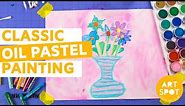 Painting For Kids: Classic Oil Pastel Painting Technique
