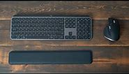Logitech MX Keys S Performance Keyboard and MX 3S Mouse Combo Review for Mac and iPad OS