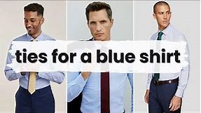 10 Different Tie Color Choices for a Blue Shirt