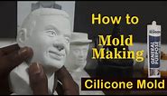 How to Make Mold Making | Silicone Mold | Mr.Bean Rubber mold | Flower Pot | Mold Process