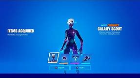 HOW TO GET NEW GALAXY SCOUT SKIN IN FORTNITE!