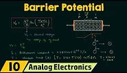 Barrier Potential