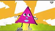 Shapes Song-7| Triangle | Shapes Show Effects | Black-Diamond Nursery Rhymes & Kids Song