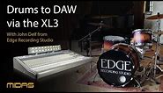 Drums to DAW via the XL3