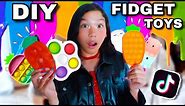 DIY Pop It Fidget Toys (How To Make Viral TikTok Fidget Toy At Home) **EASY** | Txunamy
