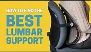 How to Find the Best Lumbar Support for Your Office Chair