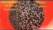 How to remove the skin of black gram? | Ulunthu kalaithal | How to peel the skin of Blackgram ?