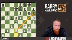 Garry Kasparov's 5 Most Brilliant Chess Moves